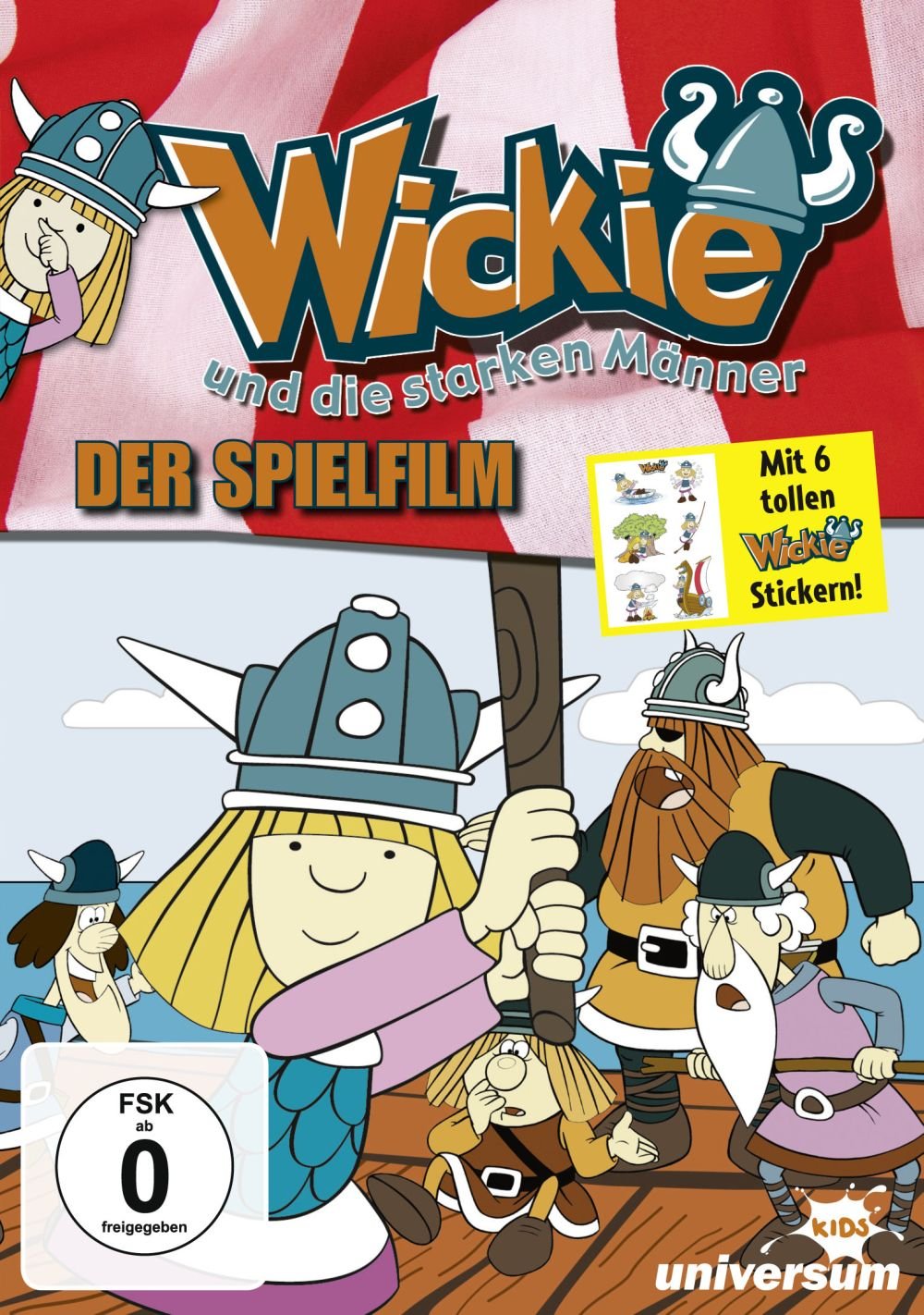 Wickie und die starken Männer (+Sticker) Films
