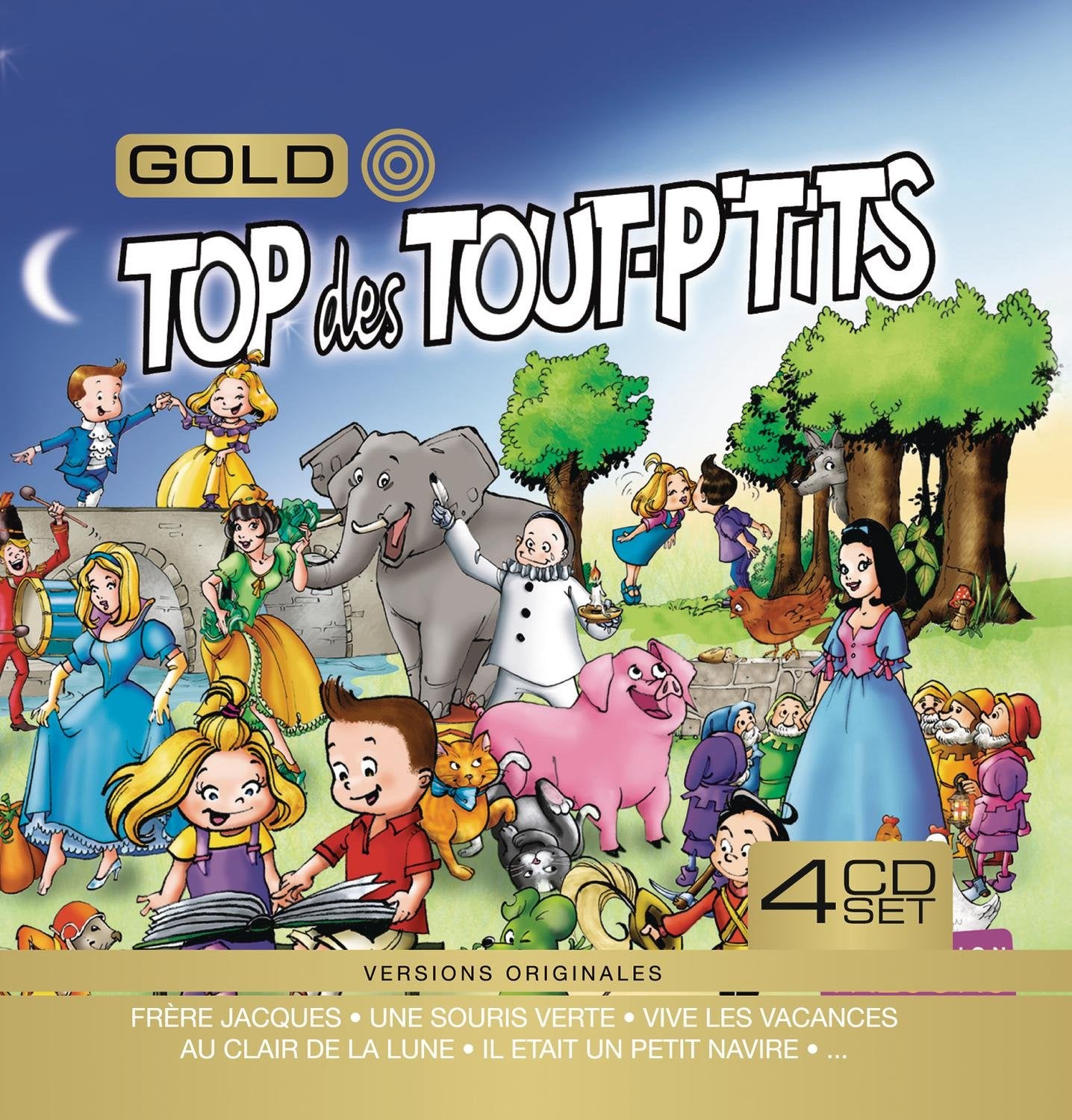 Top des tout-p'tits (Coffret Metal 3 CD) cd