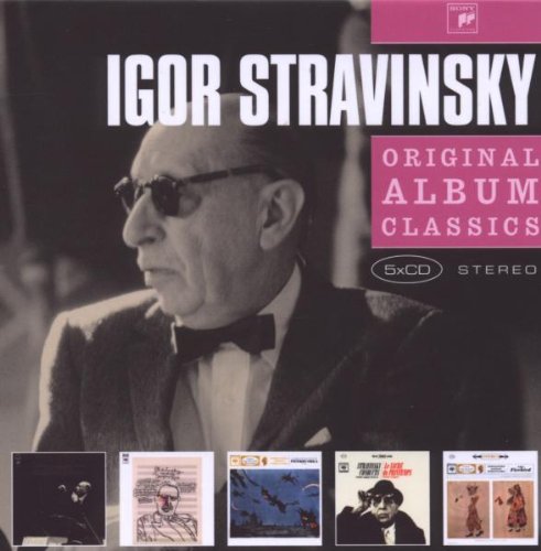 Original Album Classics : Music for Chamber and Jazz Ensembles / Oedipus Rex / Petrouchka / Le Sacre du Printemps / The Firebird (Coffret 5 CD) cd