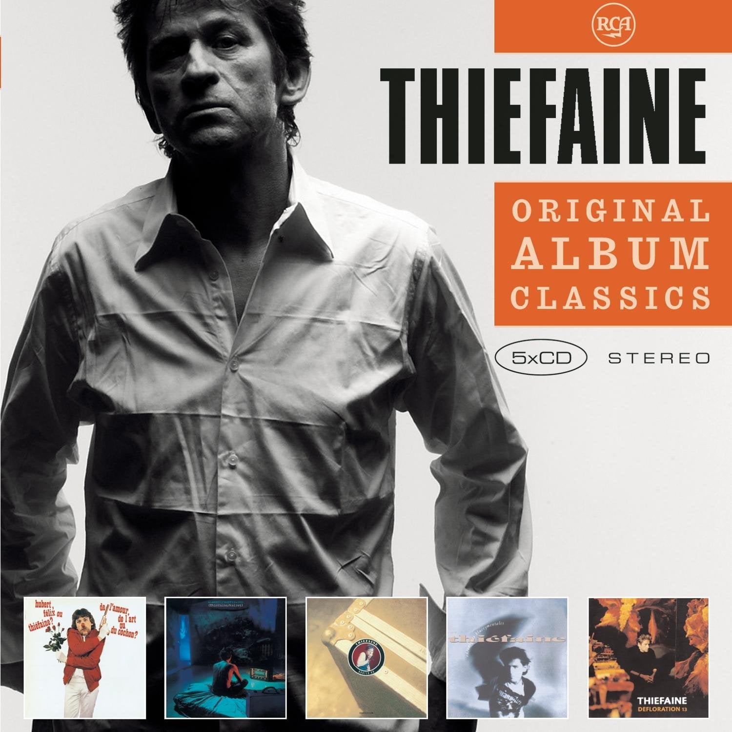 Hubert Felix Thiefaine - Boxset 5 Cd Original Classics Pop