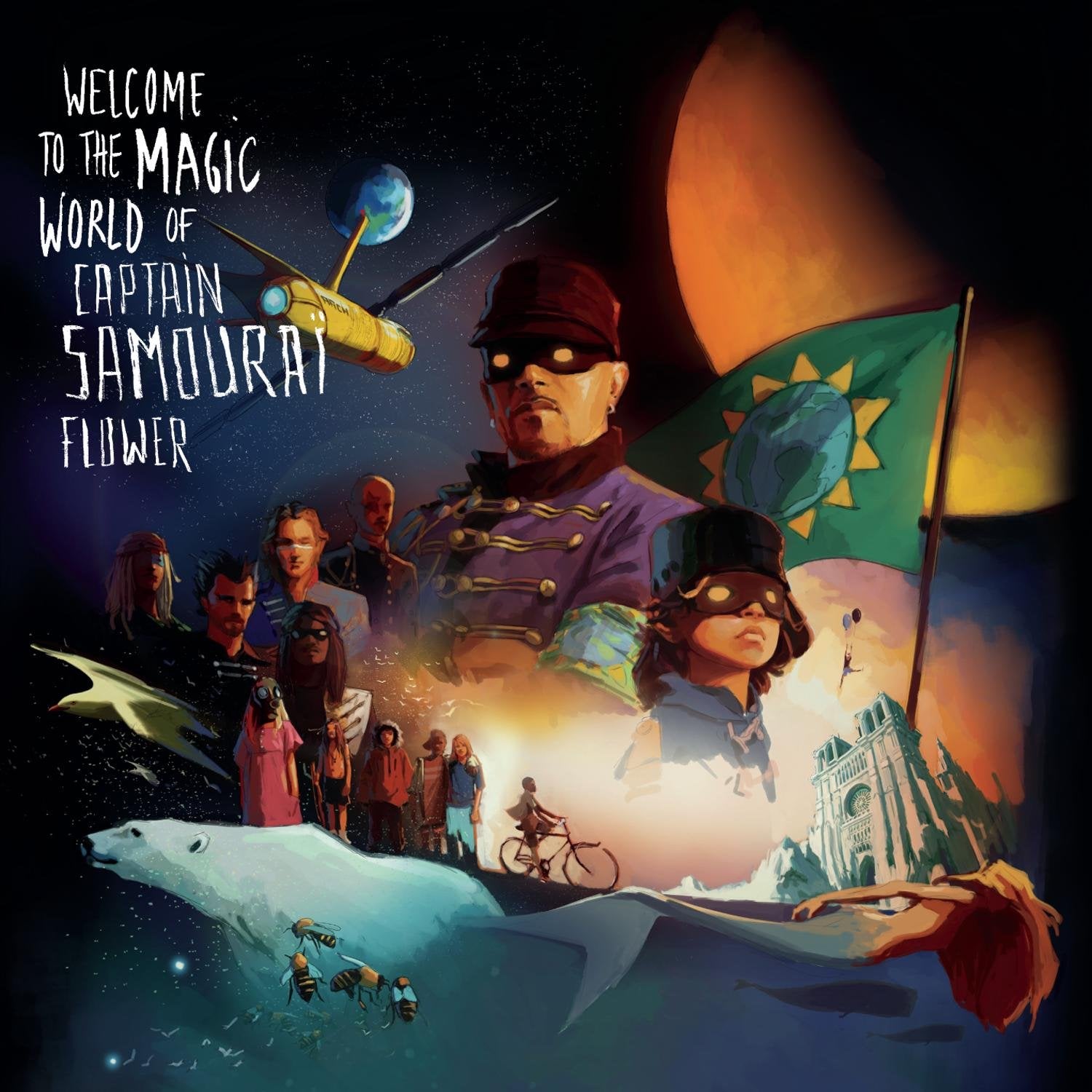 Welcome to the Magic World of Captain Samourai Flo Pop