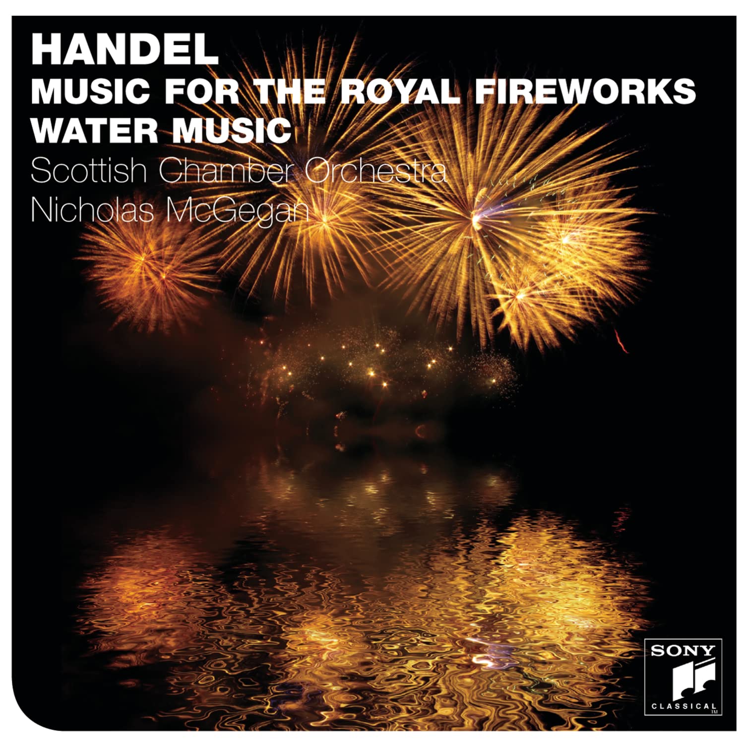 Handel for The Royal Fireworks Water Music cd