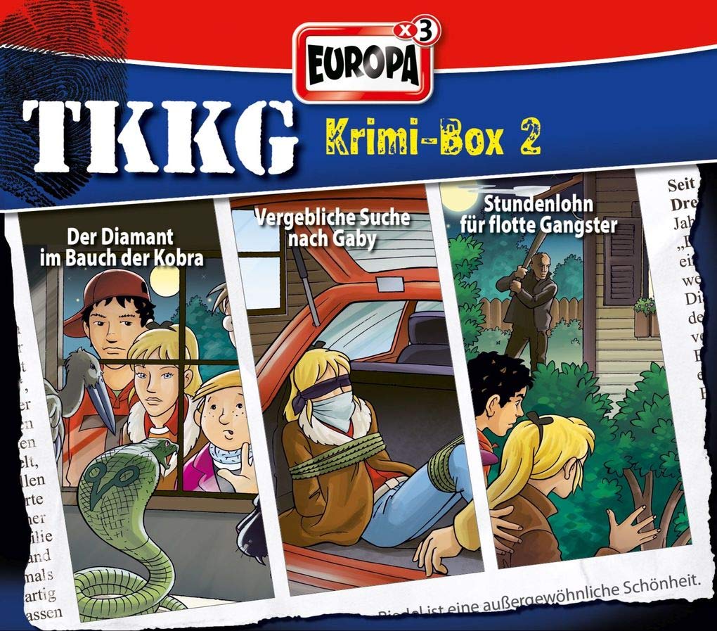TKKG Krimi-Box 02 Children & Young People Audio Books