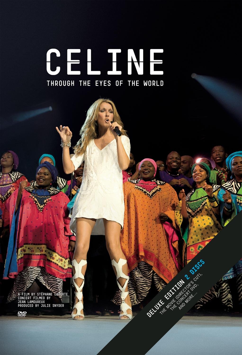 Dion Celine - Through the eyes of the world (deluxe english edition) dvd