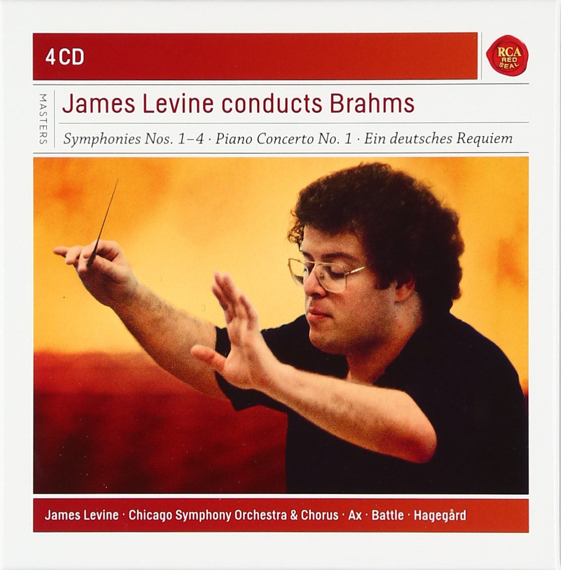 Product Image: James Levine conducts Brahms