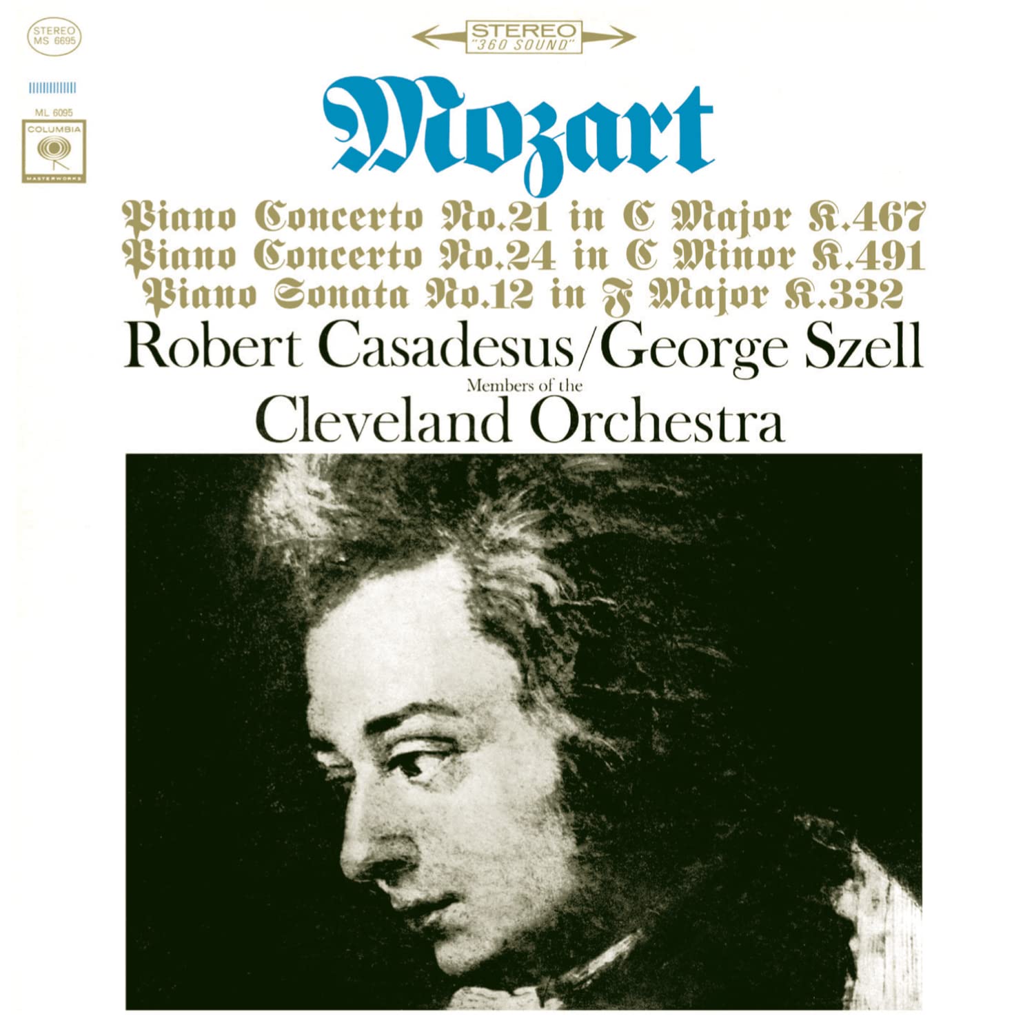 Mozart Concertos 21 K.467 24 Minor K.491 Piano Sonata No. 12 in F Major K.332-Sony Classical Originals cd