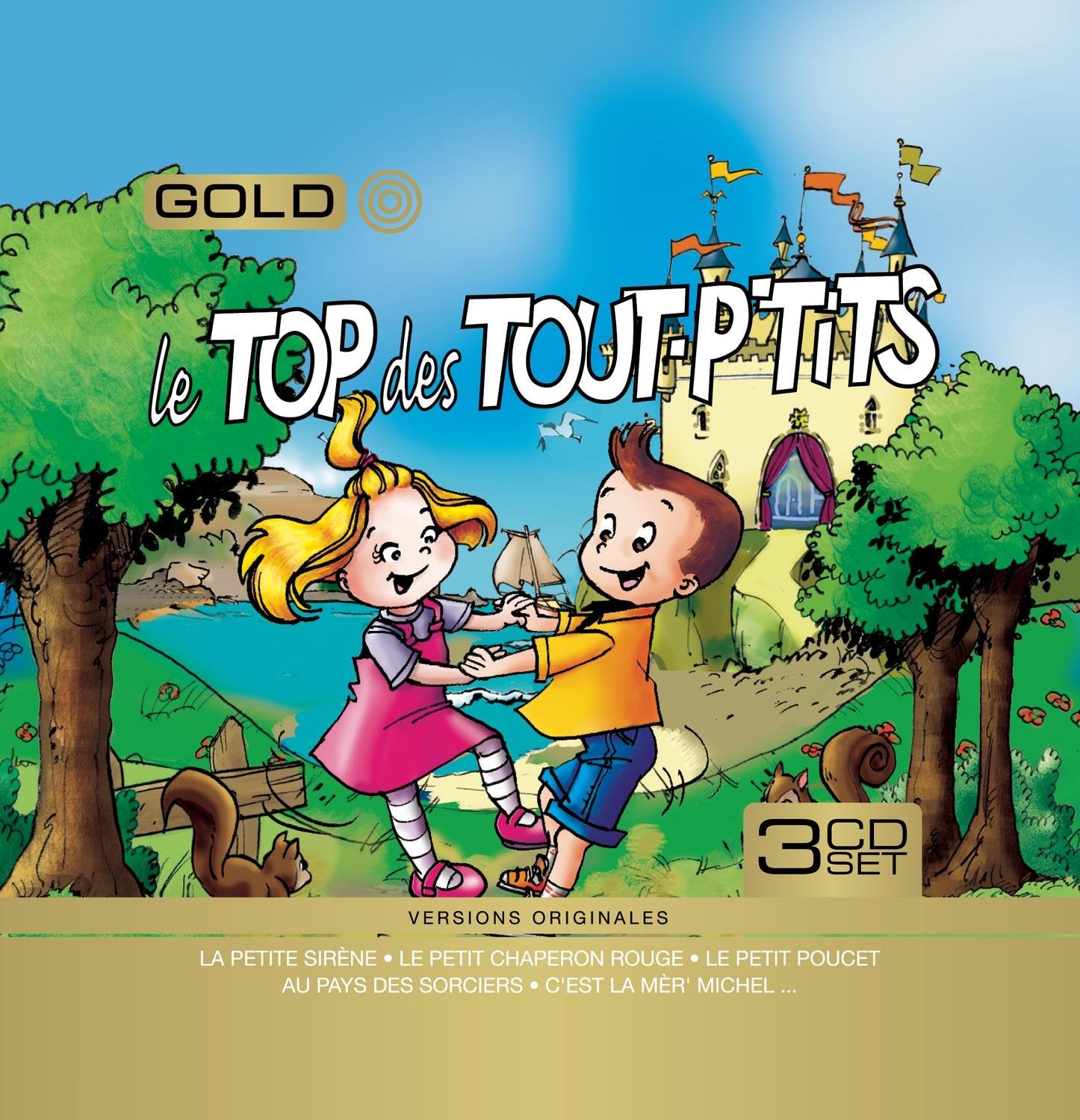 Top des tout p'tits contes et chansons (Coffret Metal 3 CD) cd