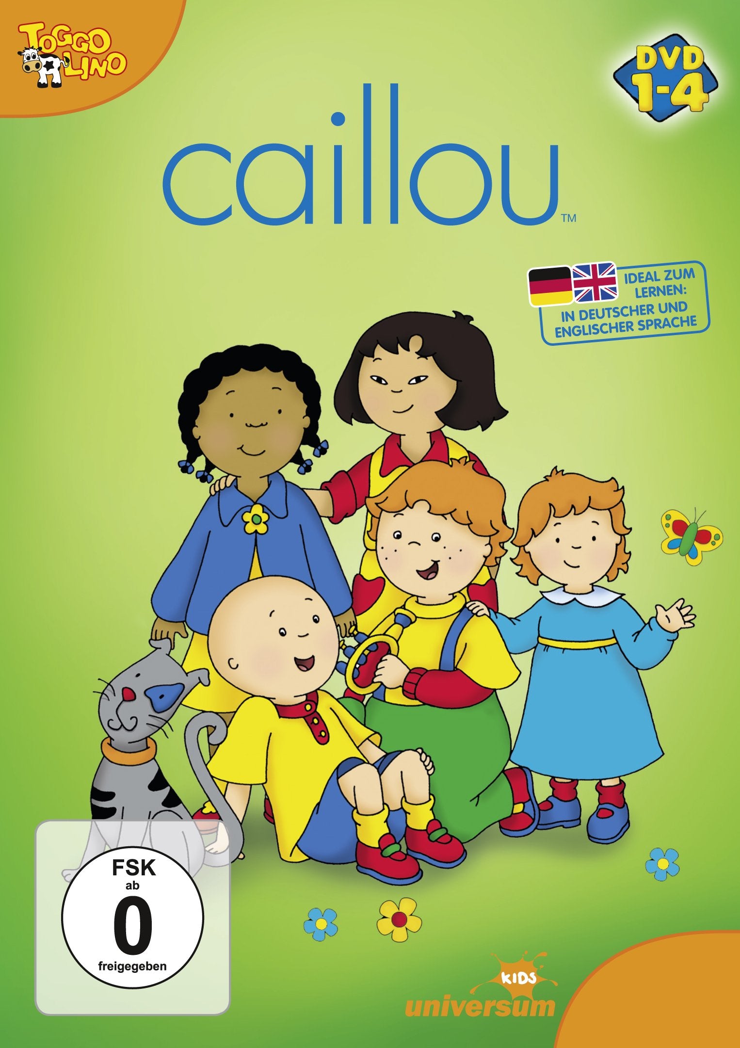 Caillou Box (DVD 1-4) Box sets