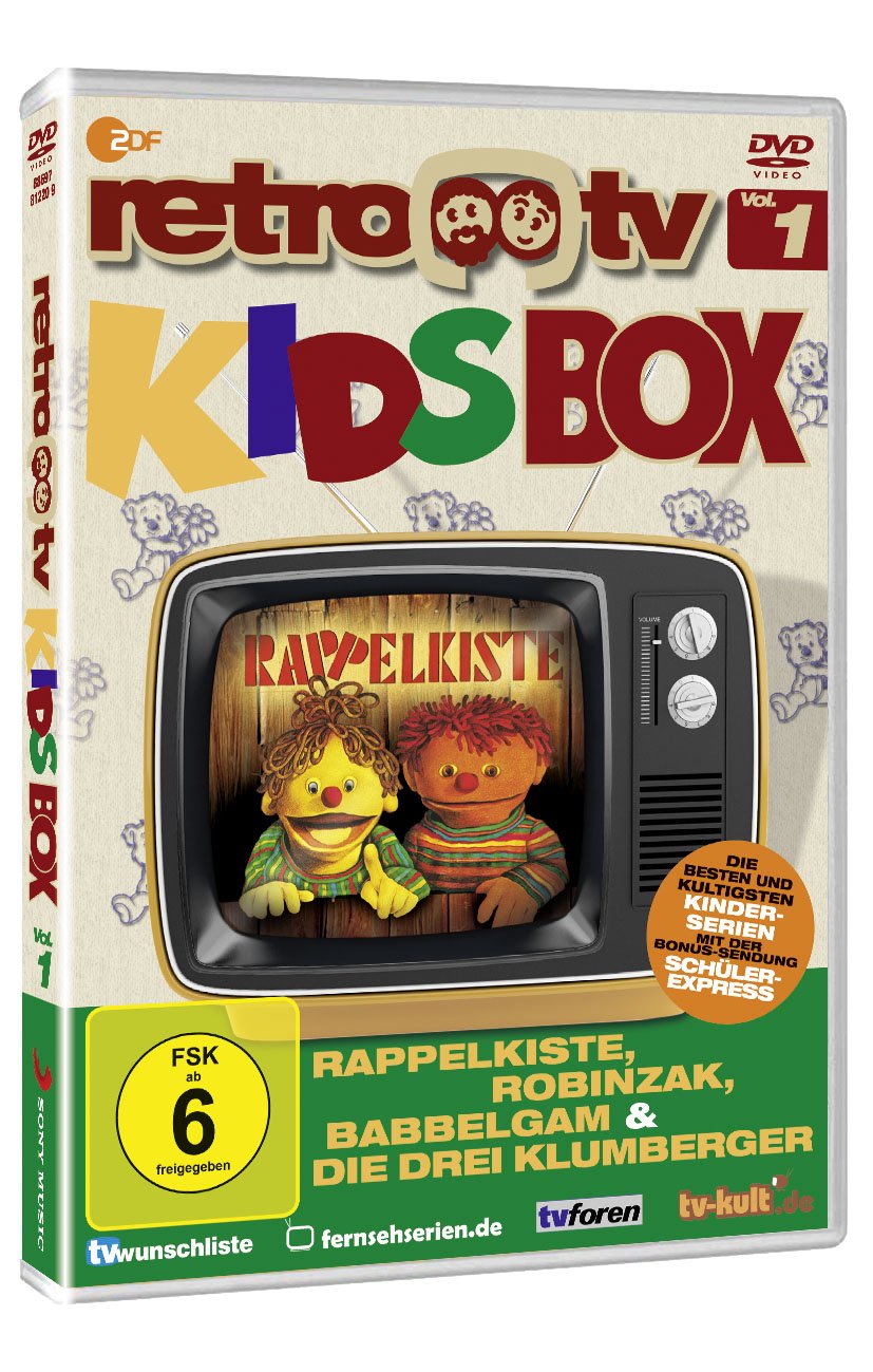 Various Retro TV Kids Box Vol.1 dvd