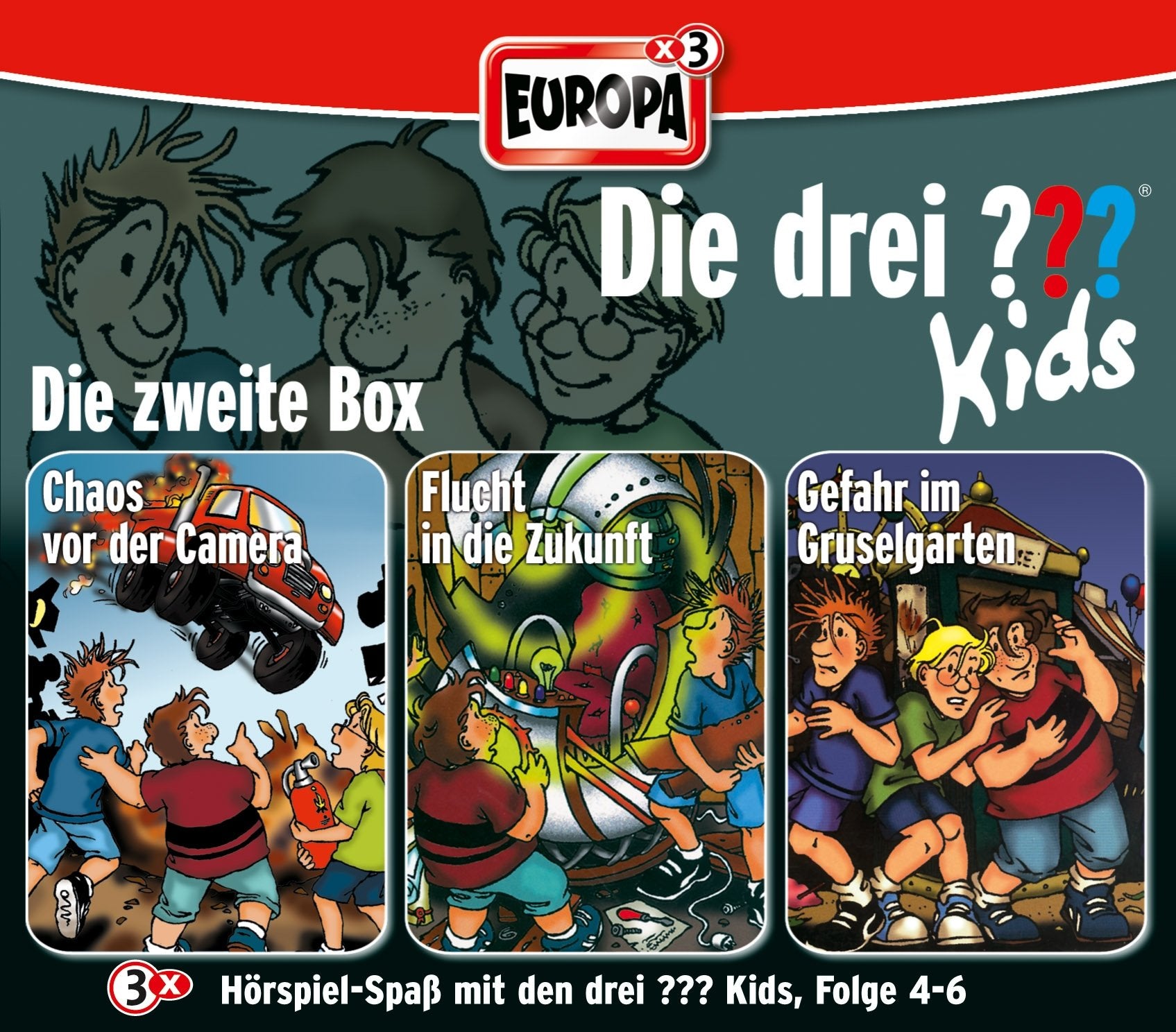 Die drei ??? Kids Box 2. Folgen 4-6 (drei Fragezeichen) 3 CDs Children & Young People