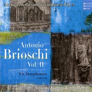 Antonio Brioschi Vol. 2 - Six Symphonies Classical