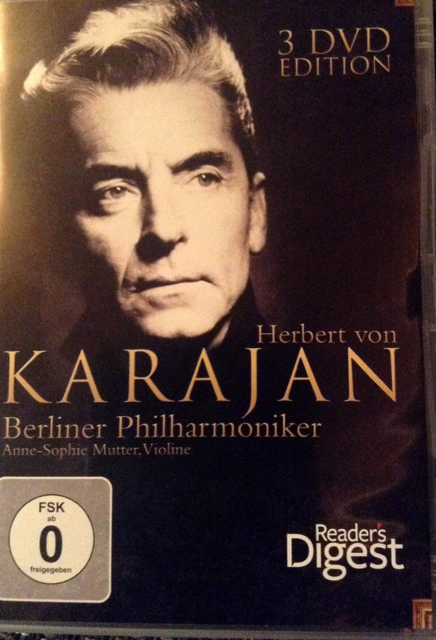 Product Image: 3 DVD Edition Herbert von Karajan 2011 Readers Digest