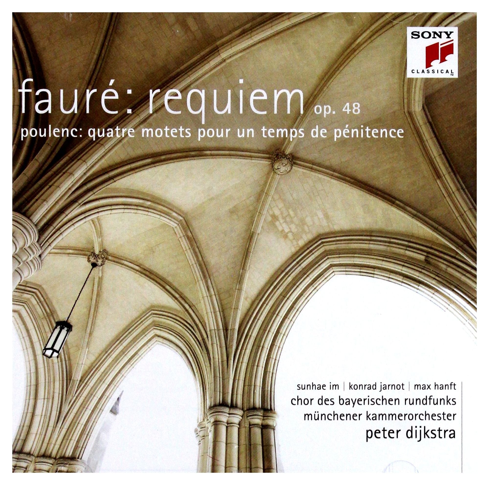 Fauré: Requiem op. 48/Poulenc: Quatre motets pour un temps de pénitence Classical