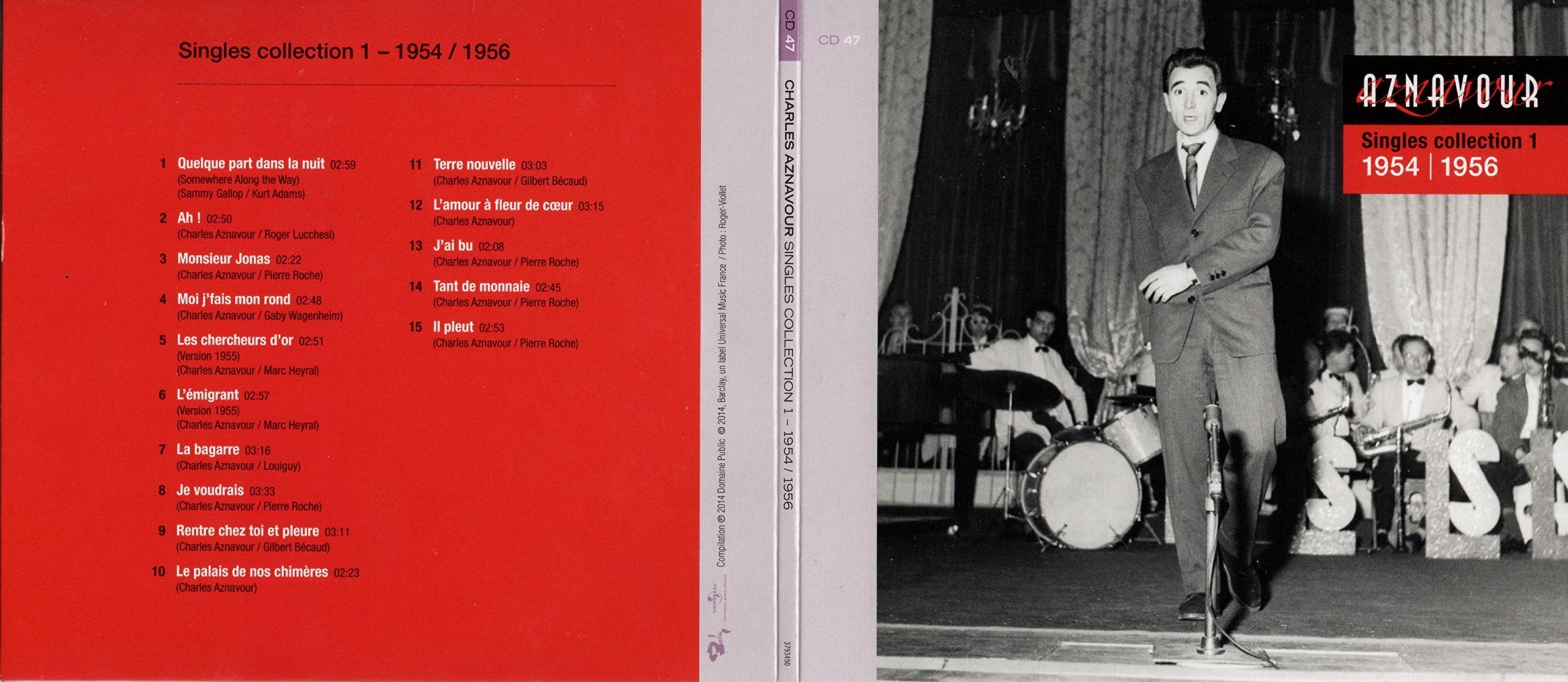 Singles Collection Vol 1 (1954 - 1956) Gatefold Card board sleeve - CD Music