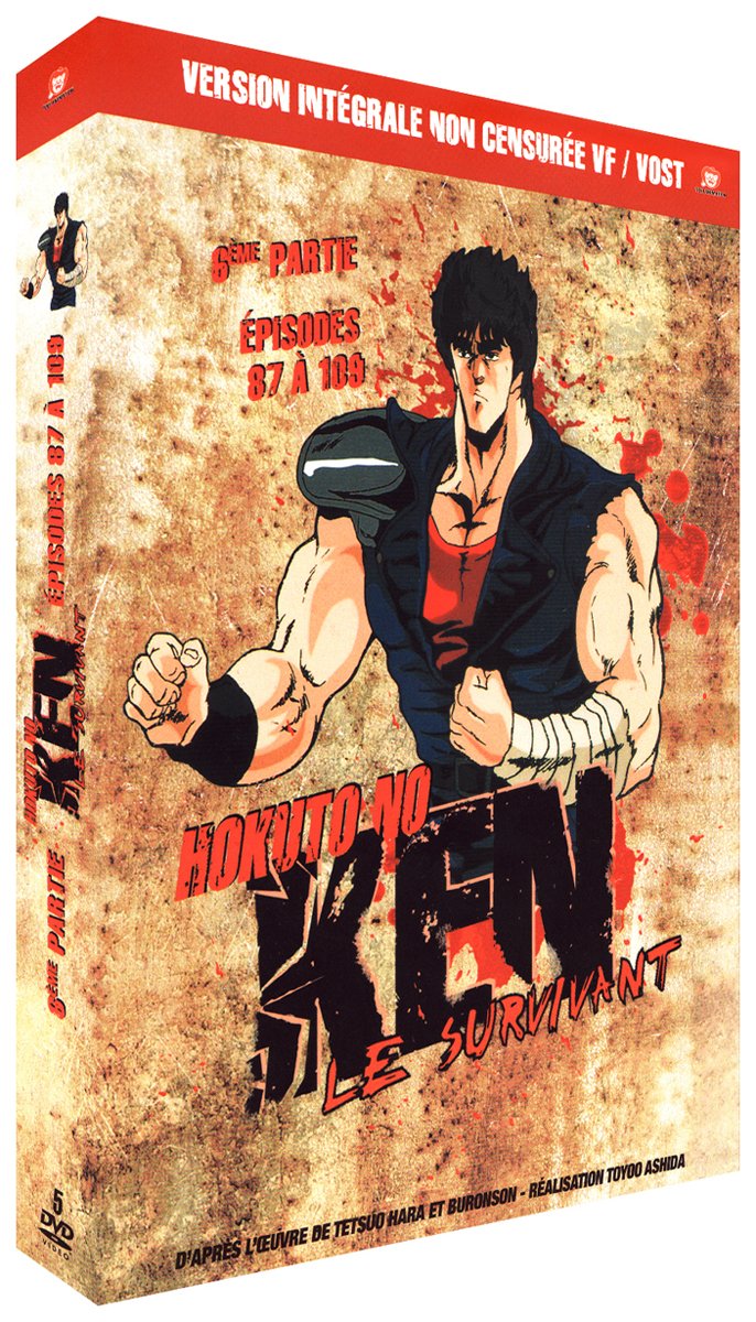 Ken le survivant (Hokuto No Ken) - Coffret Vol. 6 Épisodes 87 à 109 (non censurée) Box sets