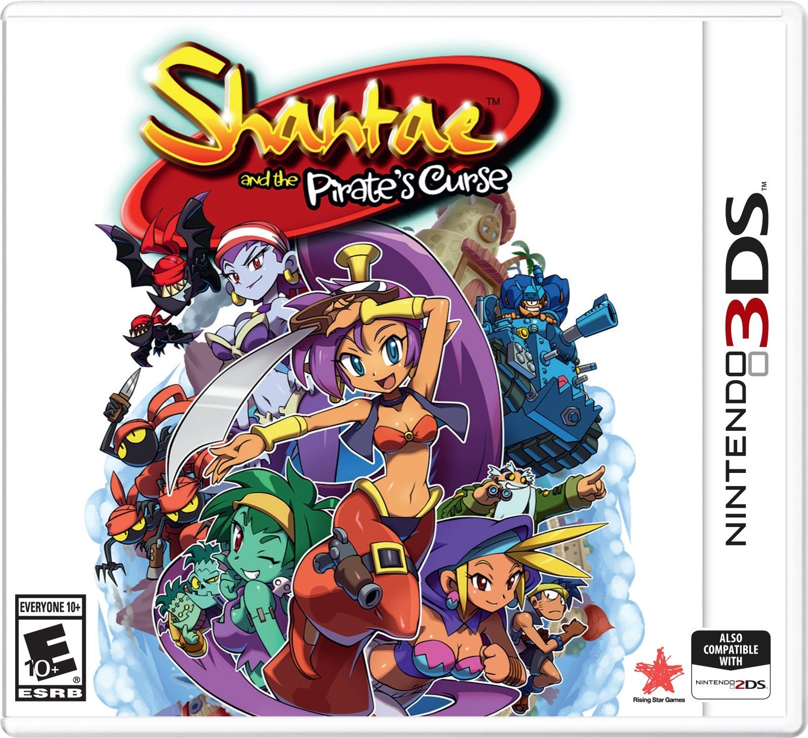 Shantae and the Pirate's Curse - Nintendo 3DS Nintendo DS