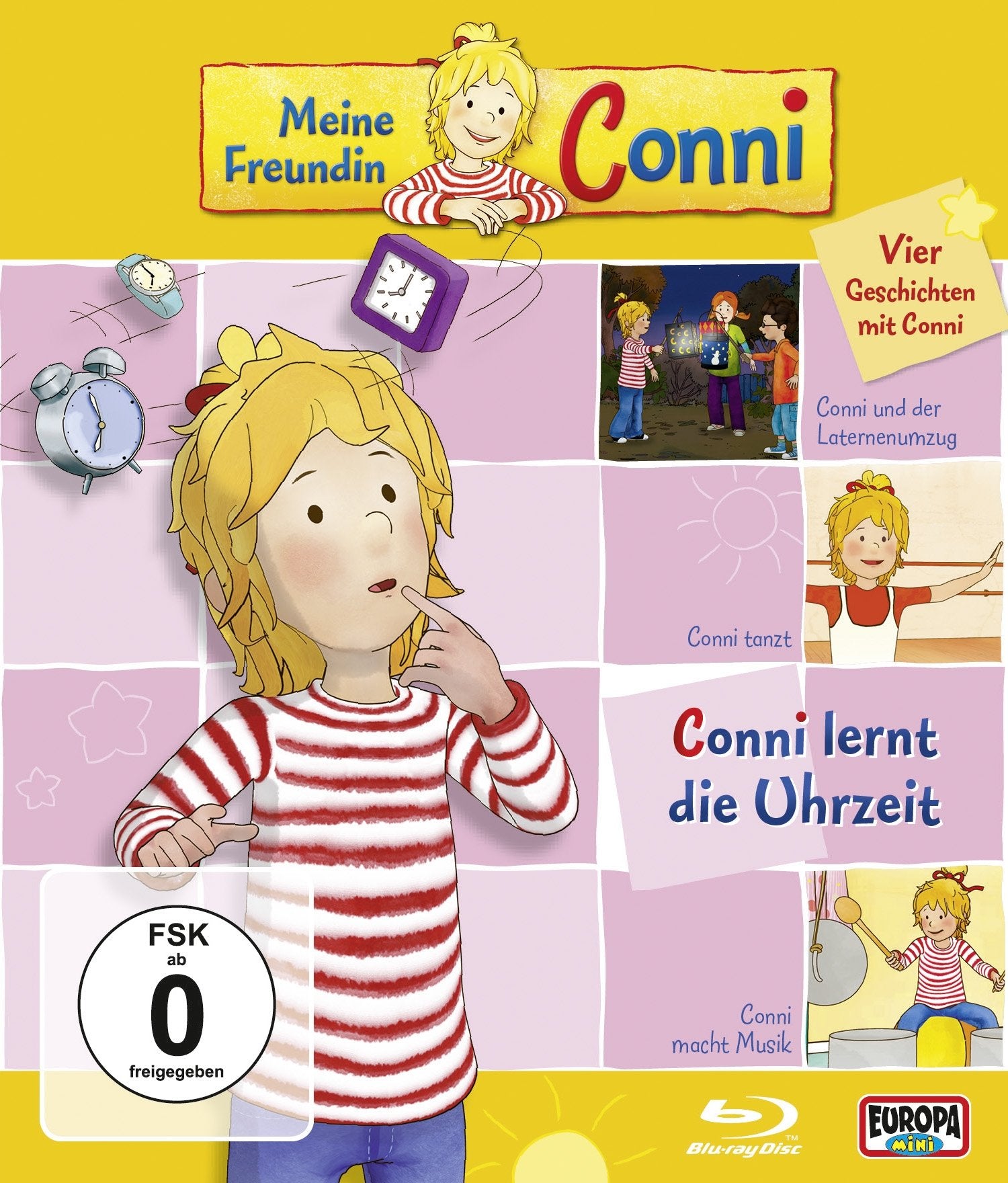 03/Conni lernt die Uhrzeit dvd