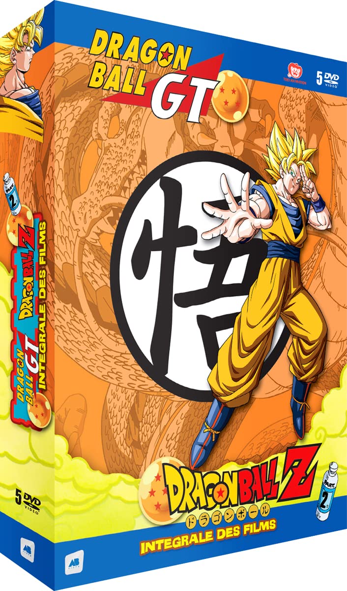 Dragon Ball Z & Dragon Ball GT - Intégrale des Films - Coffret Vol. 2 (5 DVD) dvd