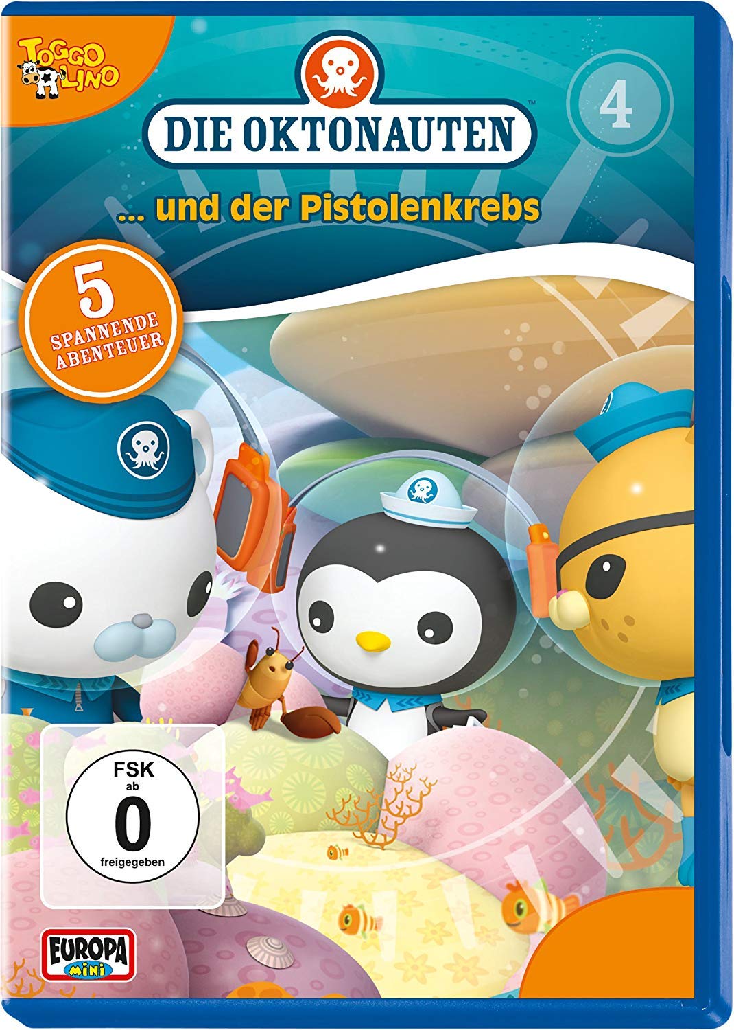 Die Oktonauten 04 und der Pistolenkrebs dvd