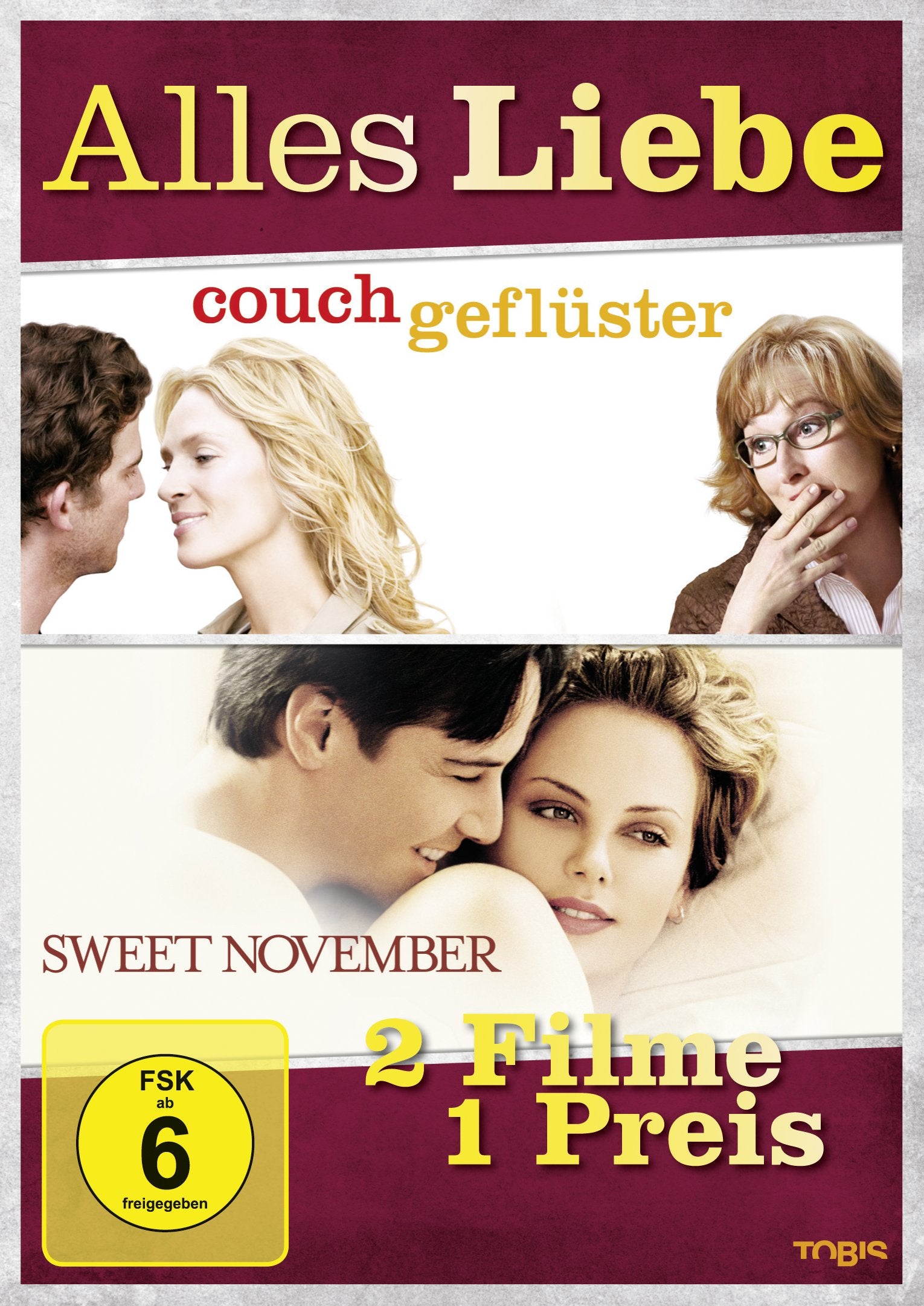 Sweet November / Couchgeflüster (Alles Liebe, 2 Discs) Films