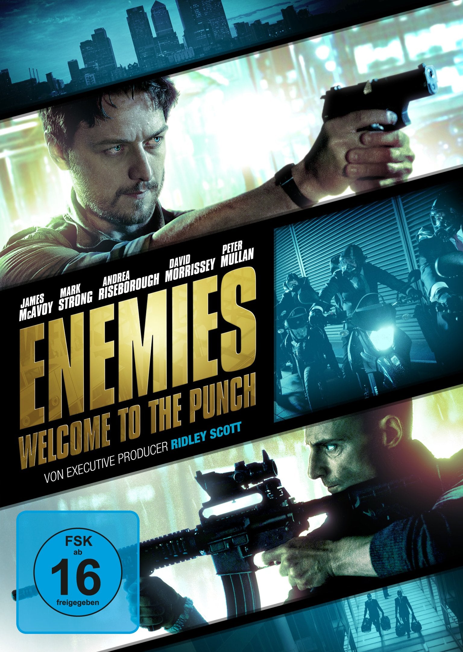 Enemies - Welcome to the Punch dvd