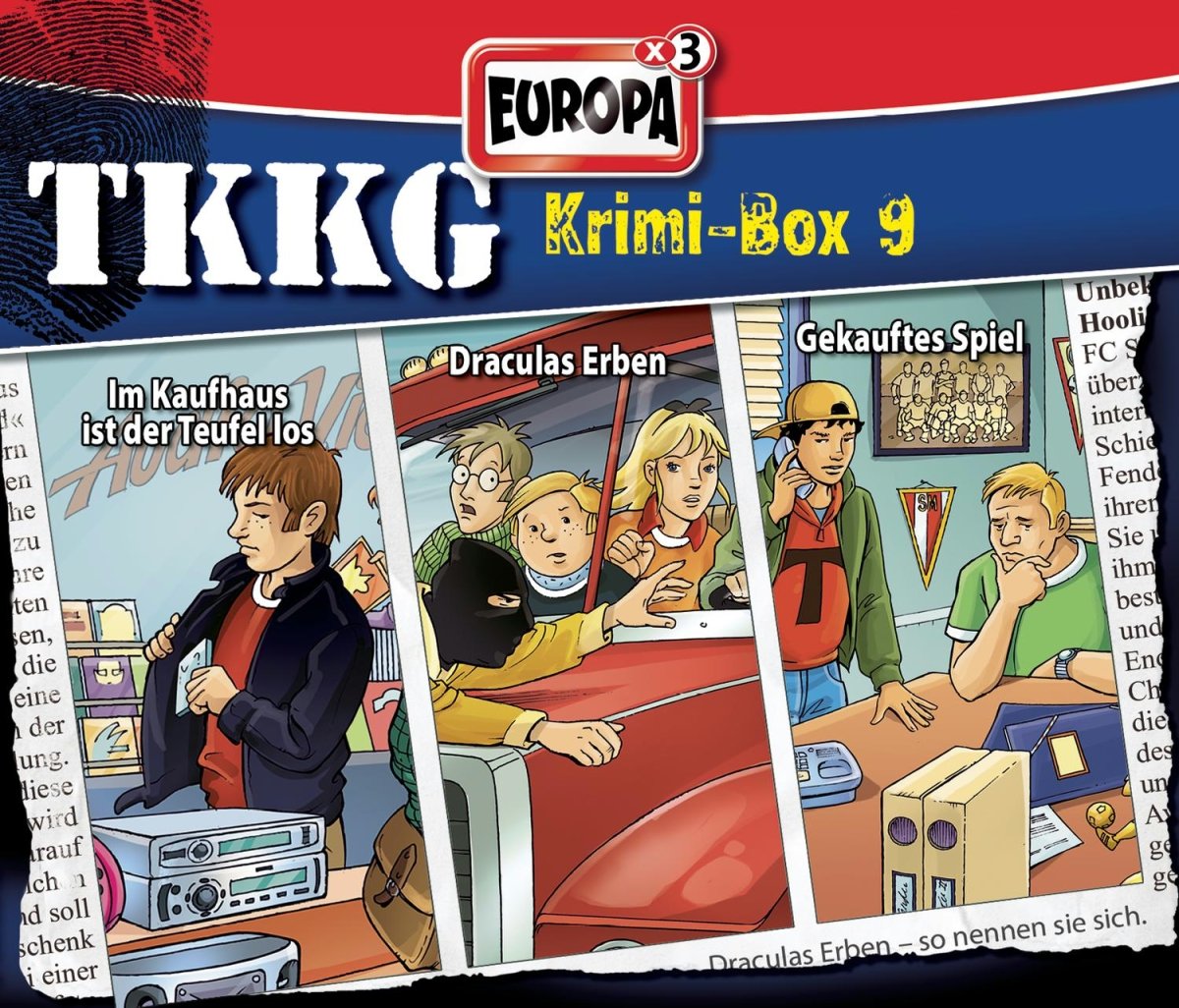 TKKG Krimi-Box 09 Children & Young People Audio Books