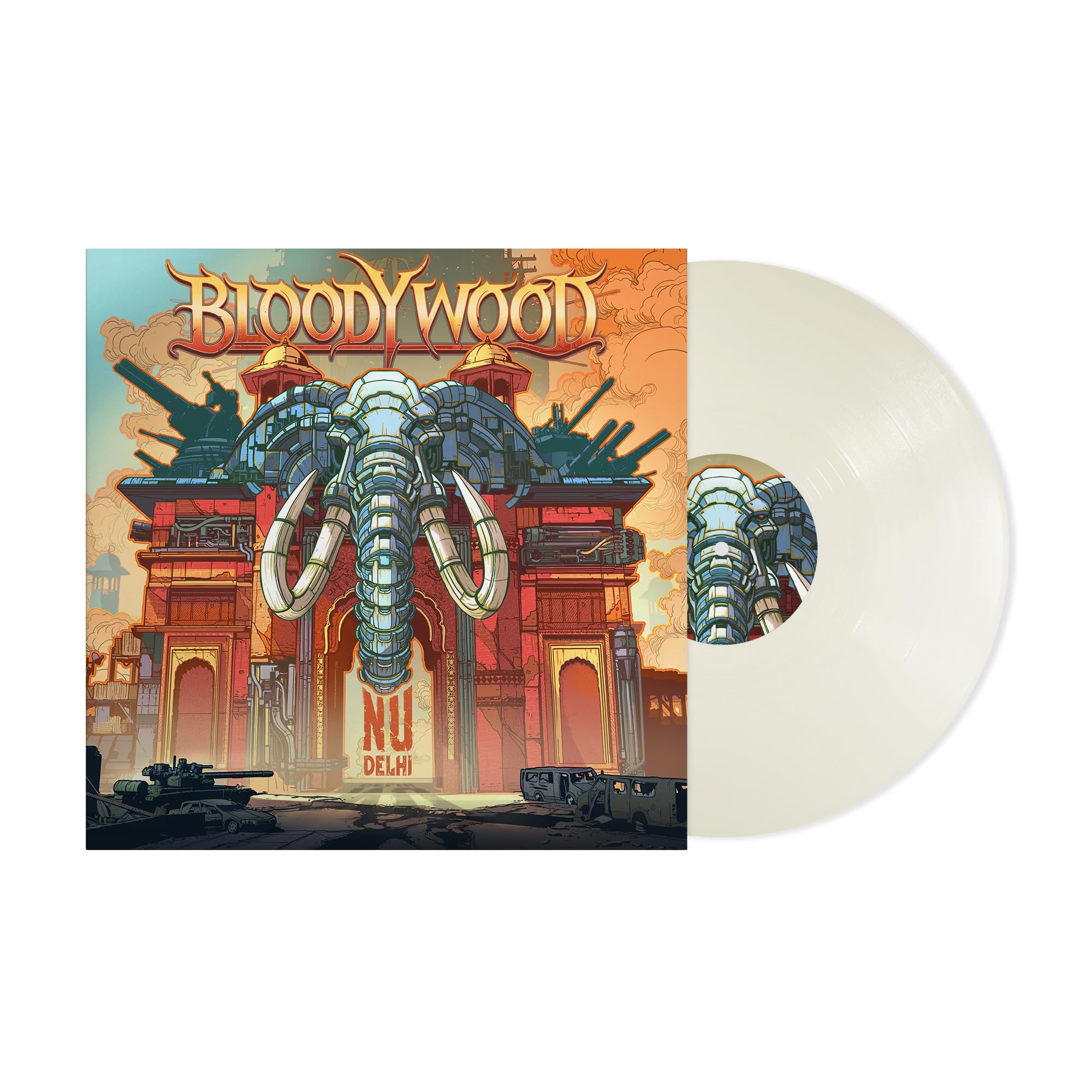 Nu Delhi (Opaque White LP) Metal & Hardrock