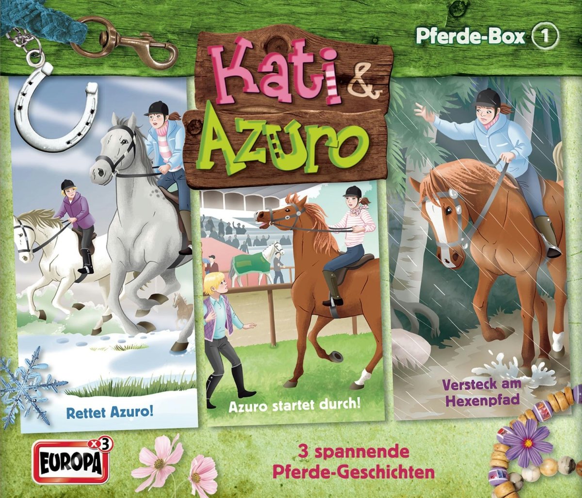 Kati & Azuro. Pferde-Abenteuer-Box 01 Children & Young People