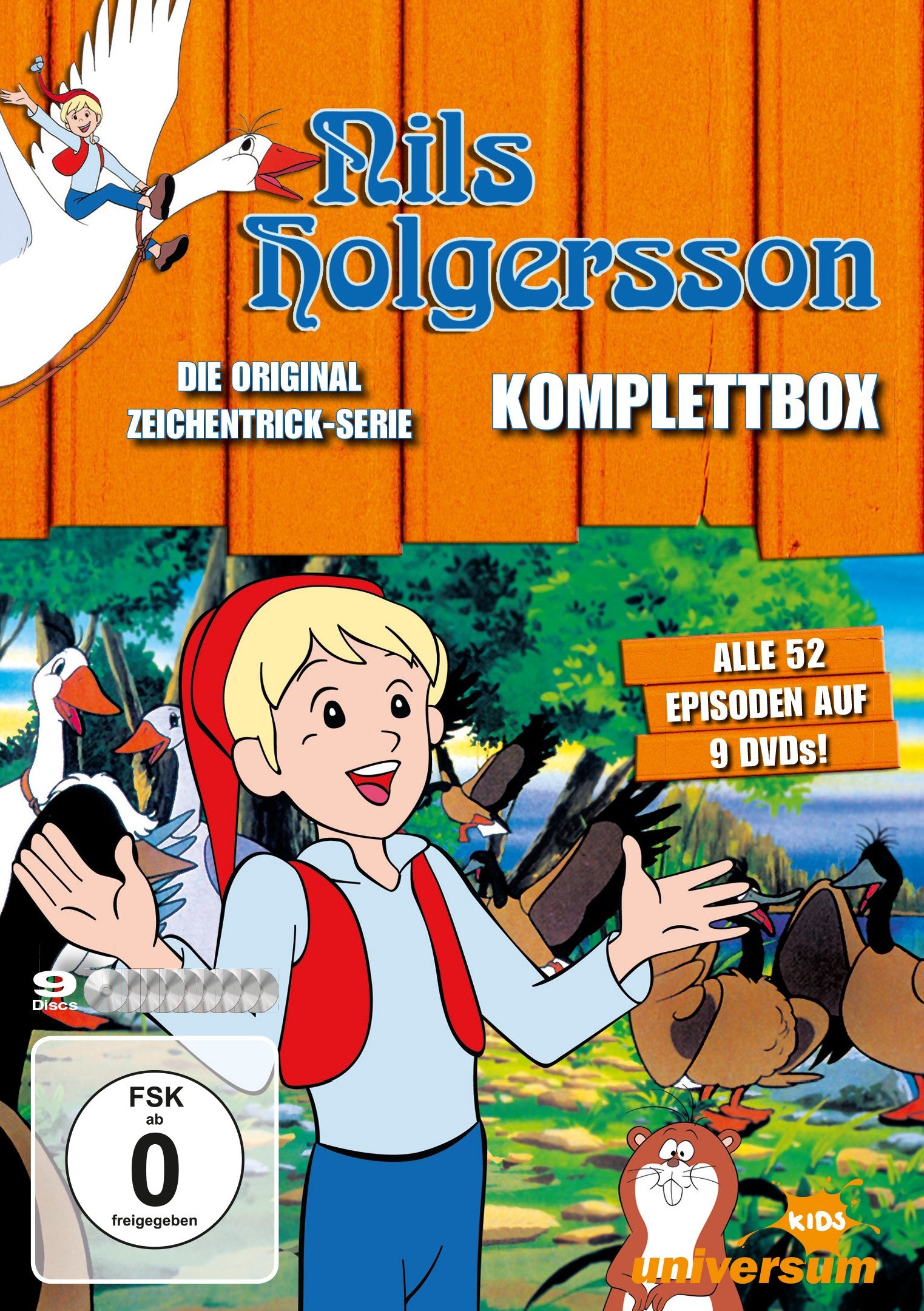 Nils Holgersson - Komplettbox Box sets