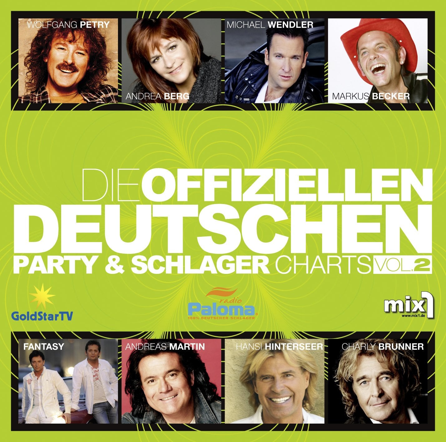Die (Offiziellen) Deutschen Party- & Schlager Char Rock