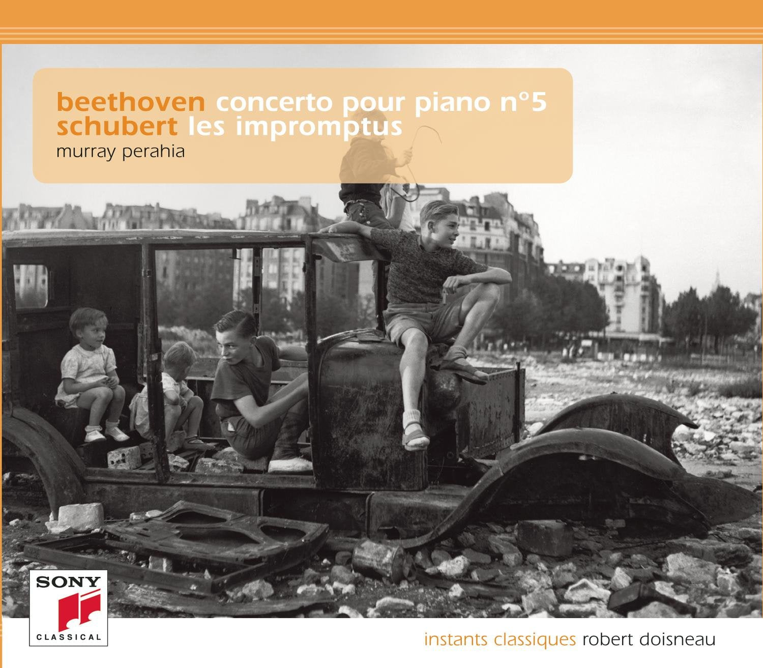Beethoven: Concerto pour Piano No. 5 + Schubert: Impromptus cd