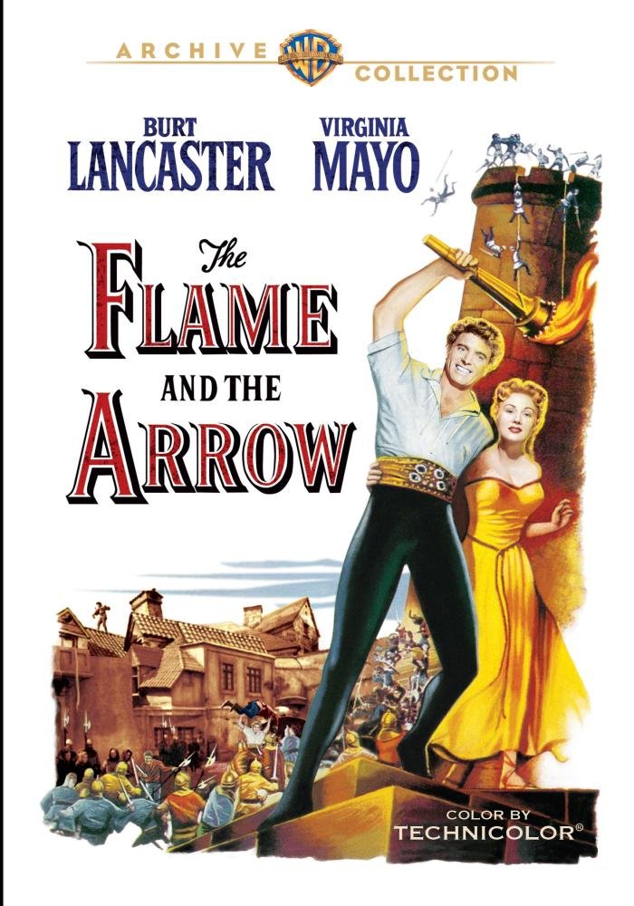 FLAME & THE ARROW (1950) - FLAME & THE ARROW (1950) (1 DVD) Films