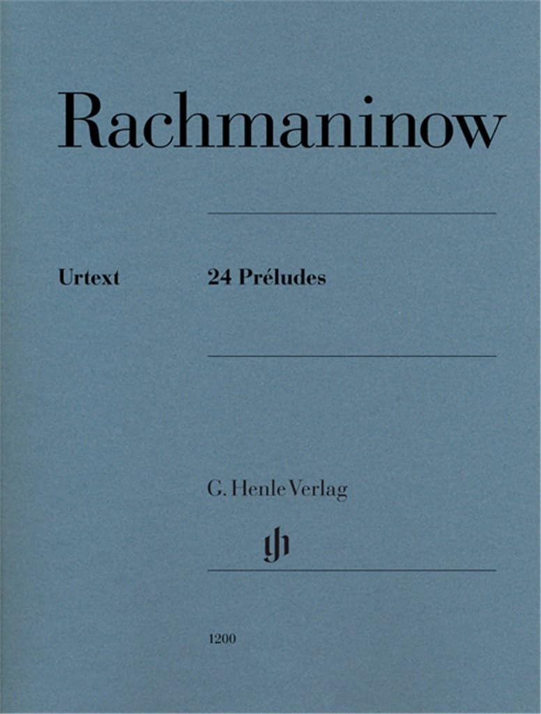 24 Préludes: Besetzung: Klavier zu zwei Händen (G. Henle Urtext-Ausgabe) Sheet Music