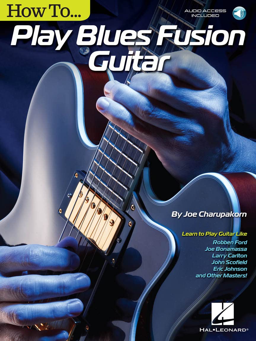 How to play blues fusion guitar guitare +enregistrements online book