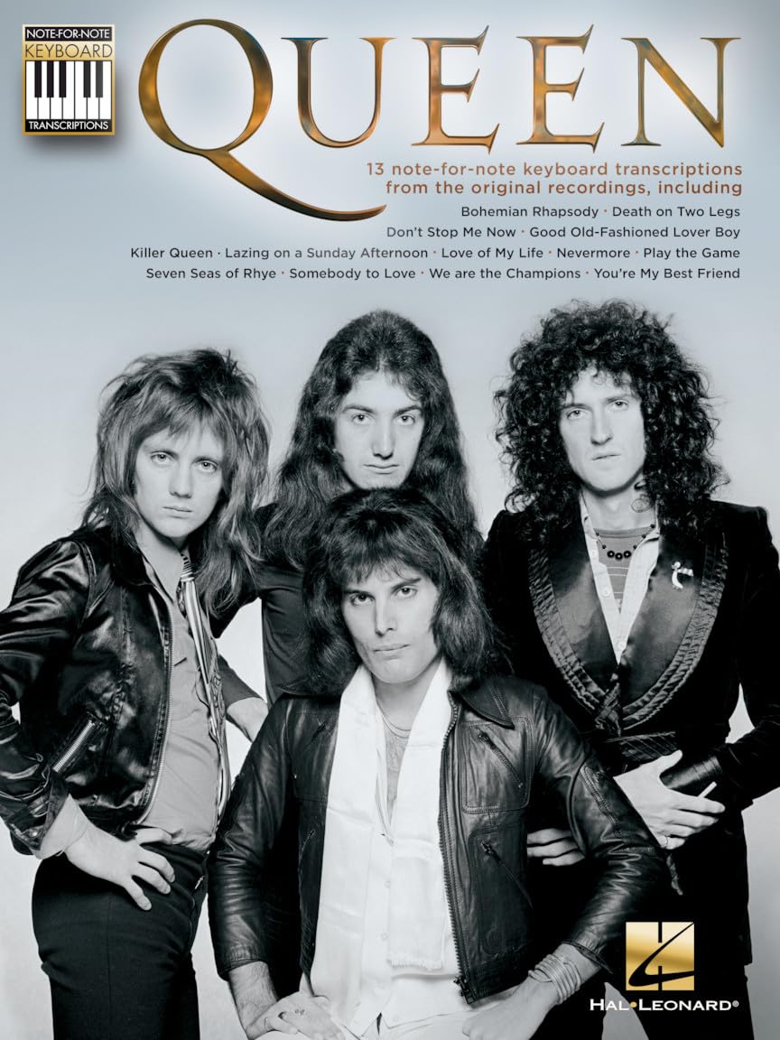 Queen: Note-For-Note Keyboard Transcriptions: Songbook für Keyboard Sheet Music