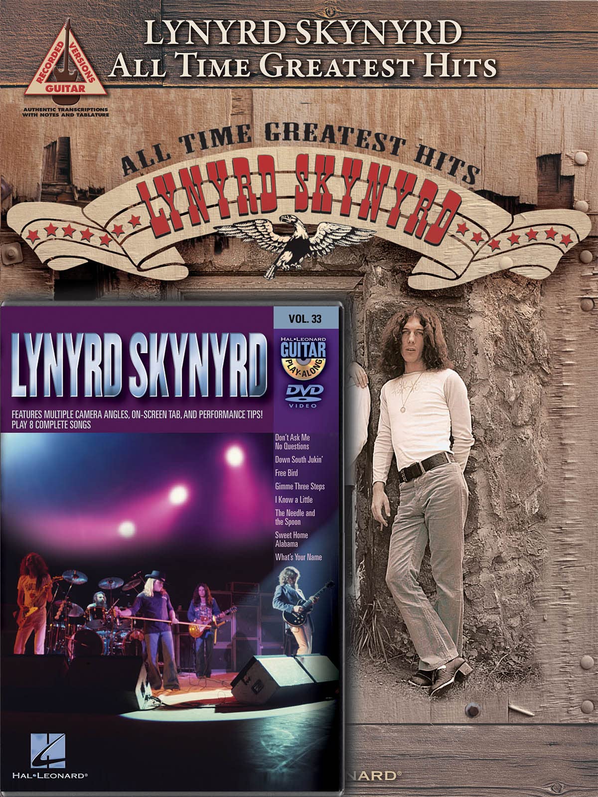 Lynyrd skynyrd guitar pack guitare +dvd book