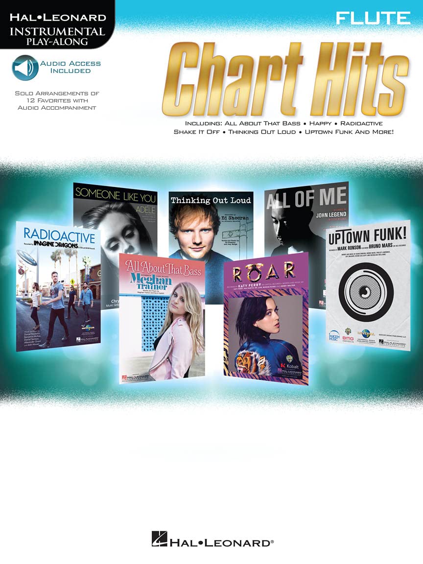 Chart Hits -For Flute- (Book & Online Audio): Play-Along, Sammelband, Download (Audio) für Flöte (Hal-leonard Instrumental Play-along) Social Sciences