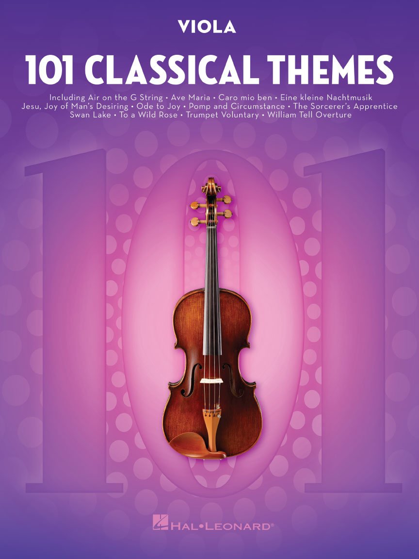 101 Classical Themes -For Viola- (Book): Noten, Sammelband für Viola Sheet Music