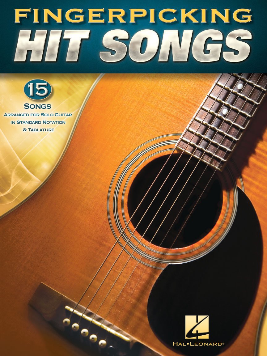 Fingerpicking Hit Songs: Noten, Sammelband für Gitarre (GUITARE) Sheet Music