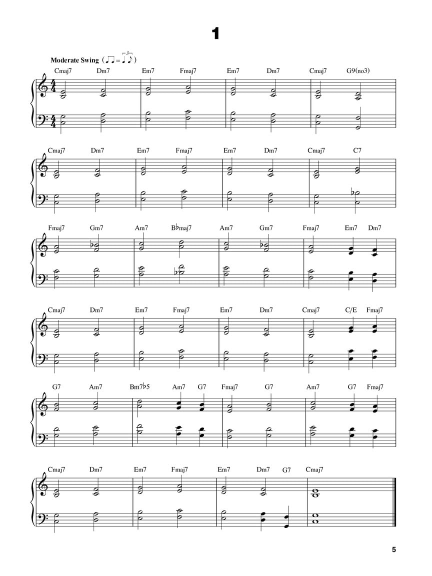 Easy Jazz Hanon: 50 Exercises For The Beginning To Intermediate Pianist (Musicians Institute - Private Lessons) Sheet Music