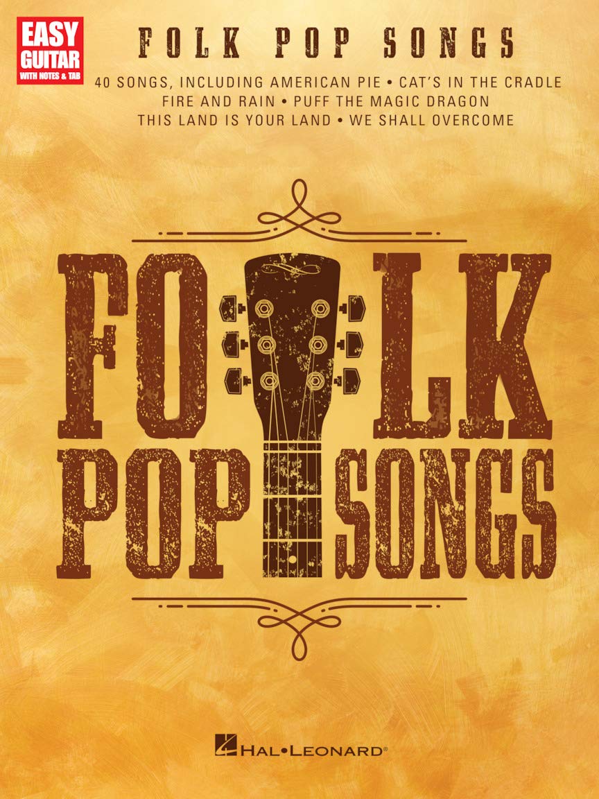 Folk Pop Songs. Solo pour Guitare. book