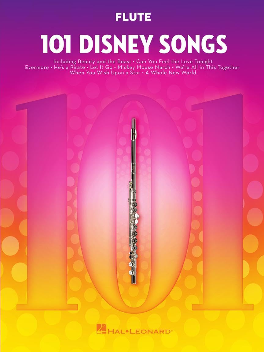 101 Disney Songs -For Flute-: Noten, Sammelband für Flöte Sheet Music