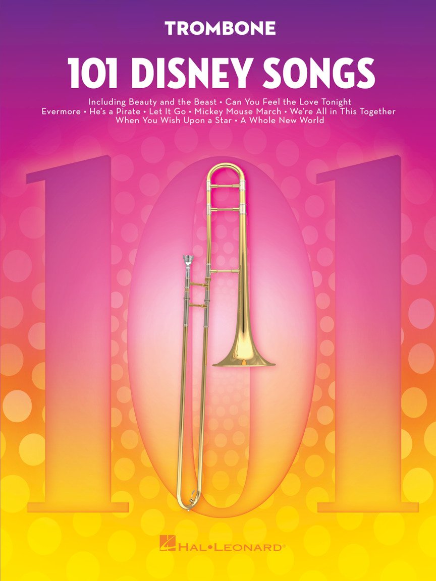 101 Disney Songs -For Trombone-: Noten, Sammelband für Posaune Sheet Music
