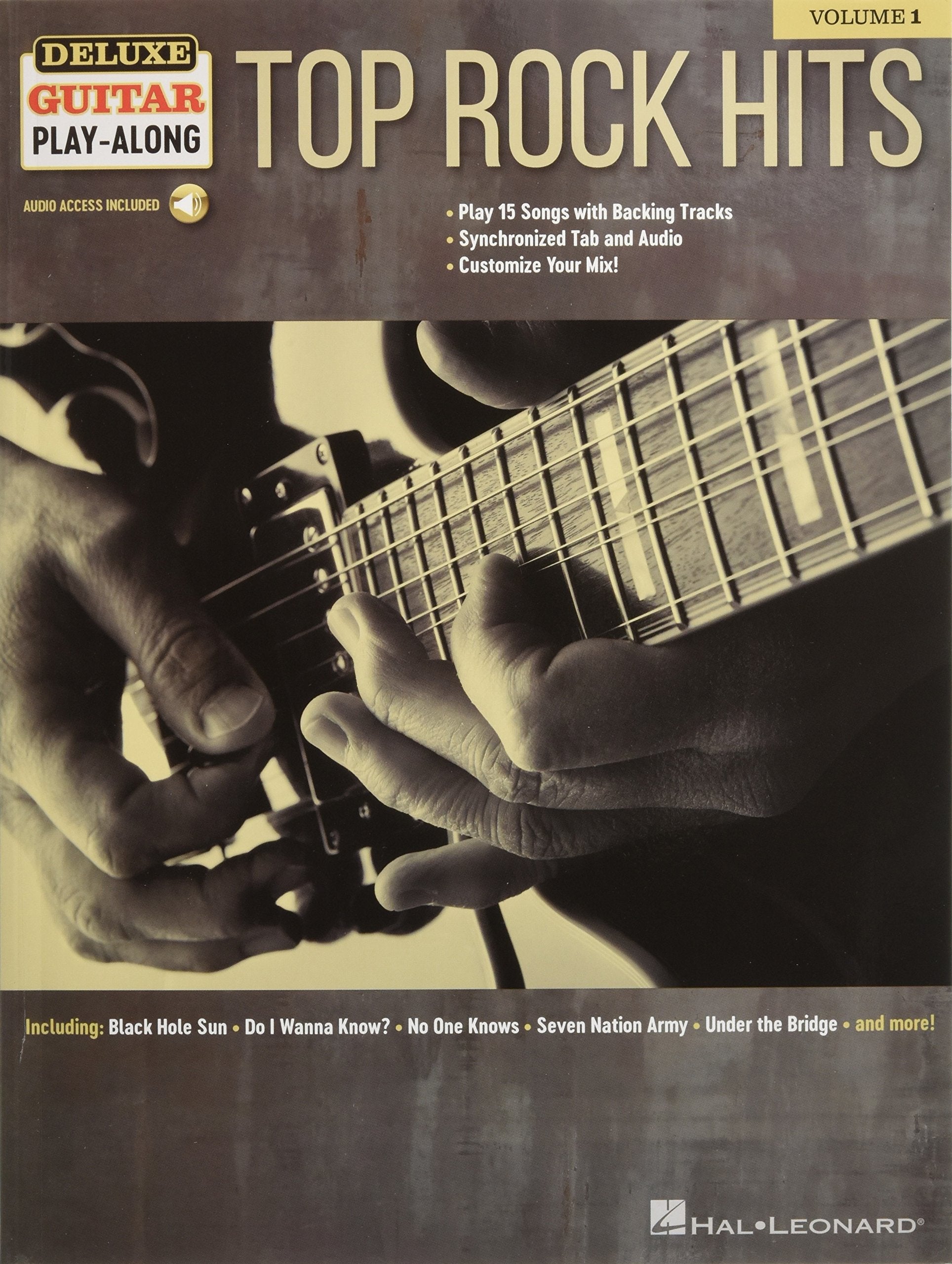 Top Rock Hits: Deluxe Guitar Play-Along Volume 1 (GUITARE, Band 1) Media & Communication