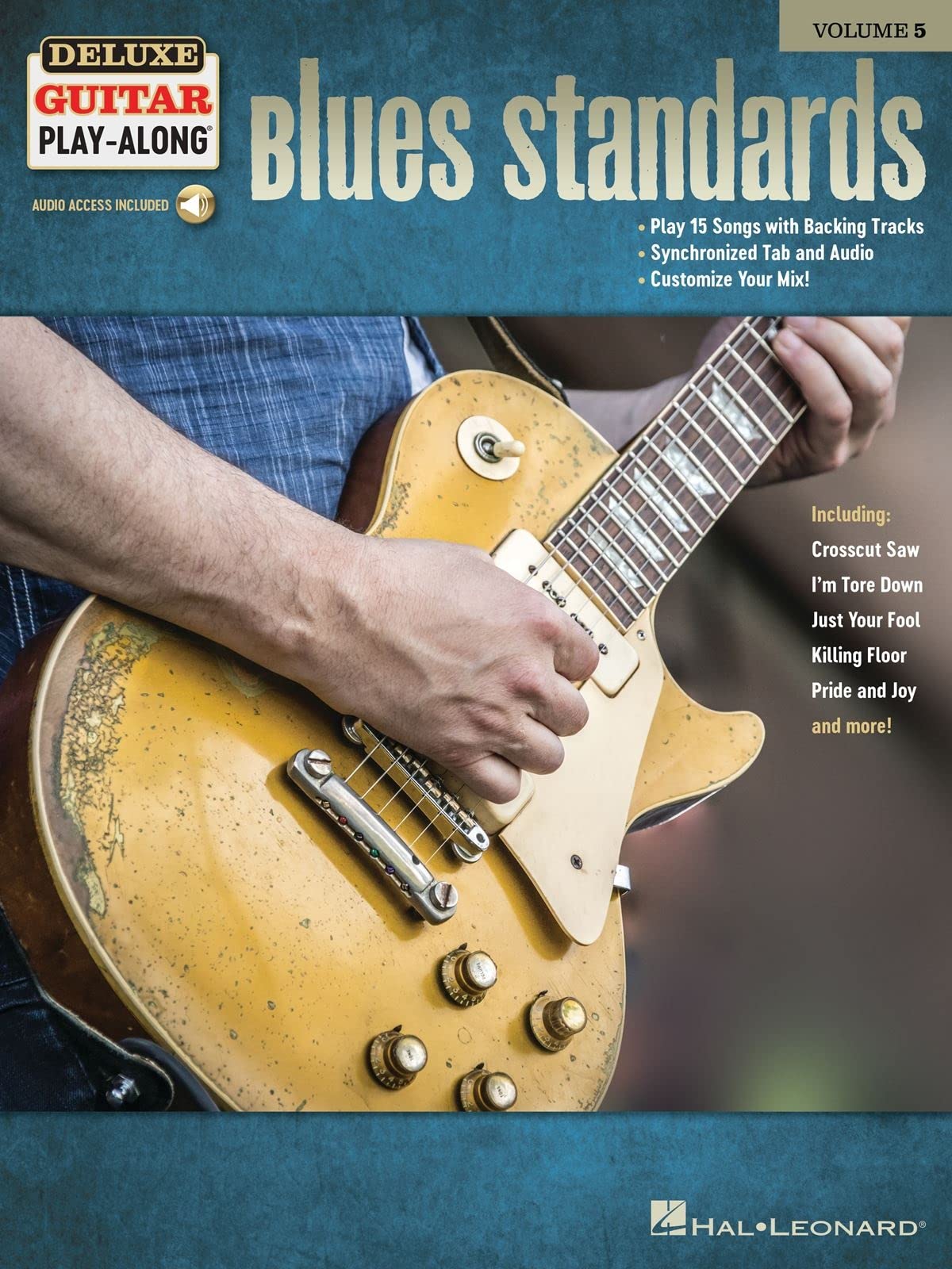 Blues Standards - Deluxe Guitar Play-Along Volume 5 Book/Online Audio Media & Communication