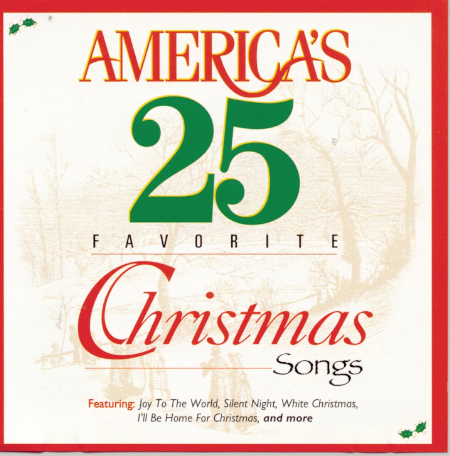 America's 25 Favorite Christmas Songs / Various Music