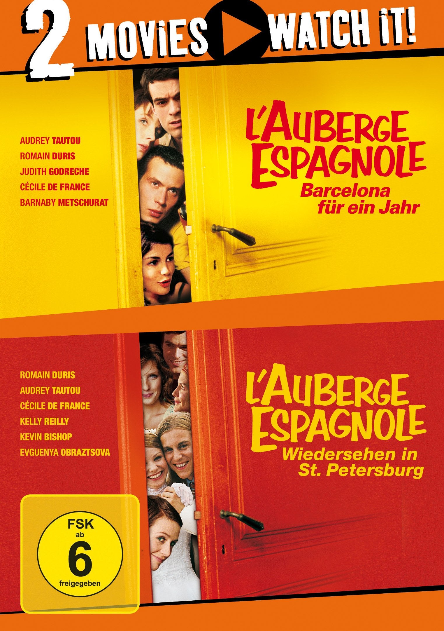 L'auberge Espagnole 1+2 Films
