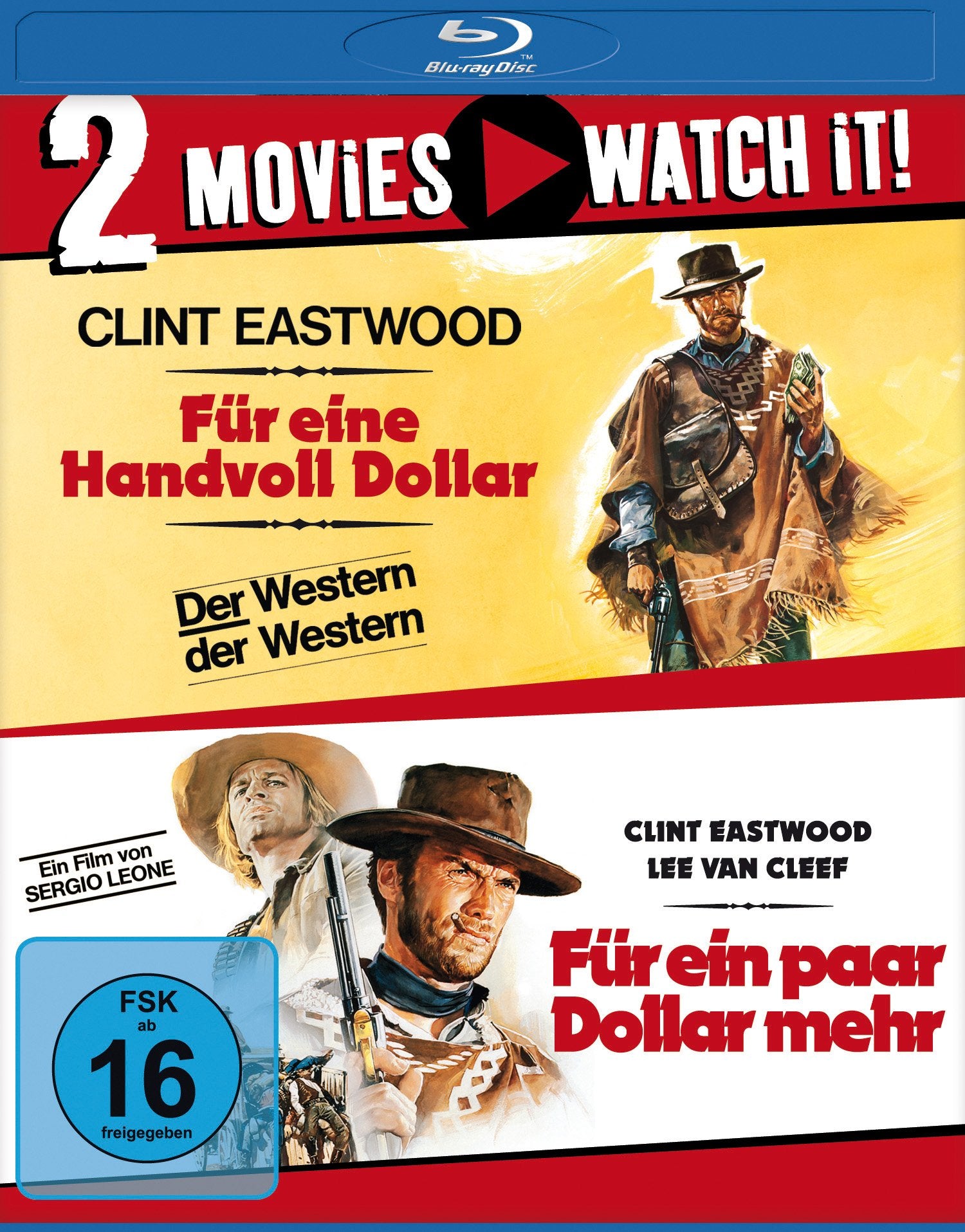 Für eine Handvoll Dollar & Für ein paar Dollar mehr Movies