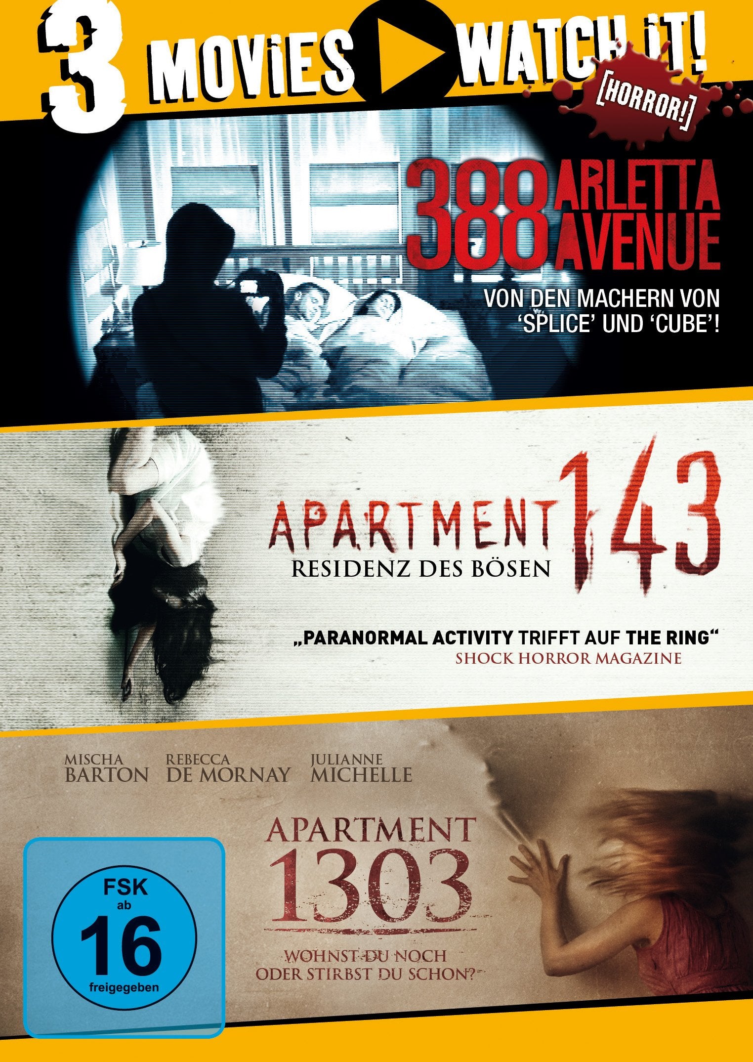 388 Arletta Avenue & Apartment 143 - Residenz des Bösen & Apartment 1303 Movies