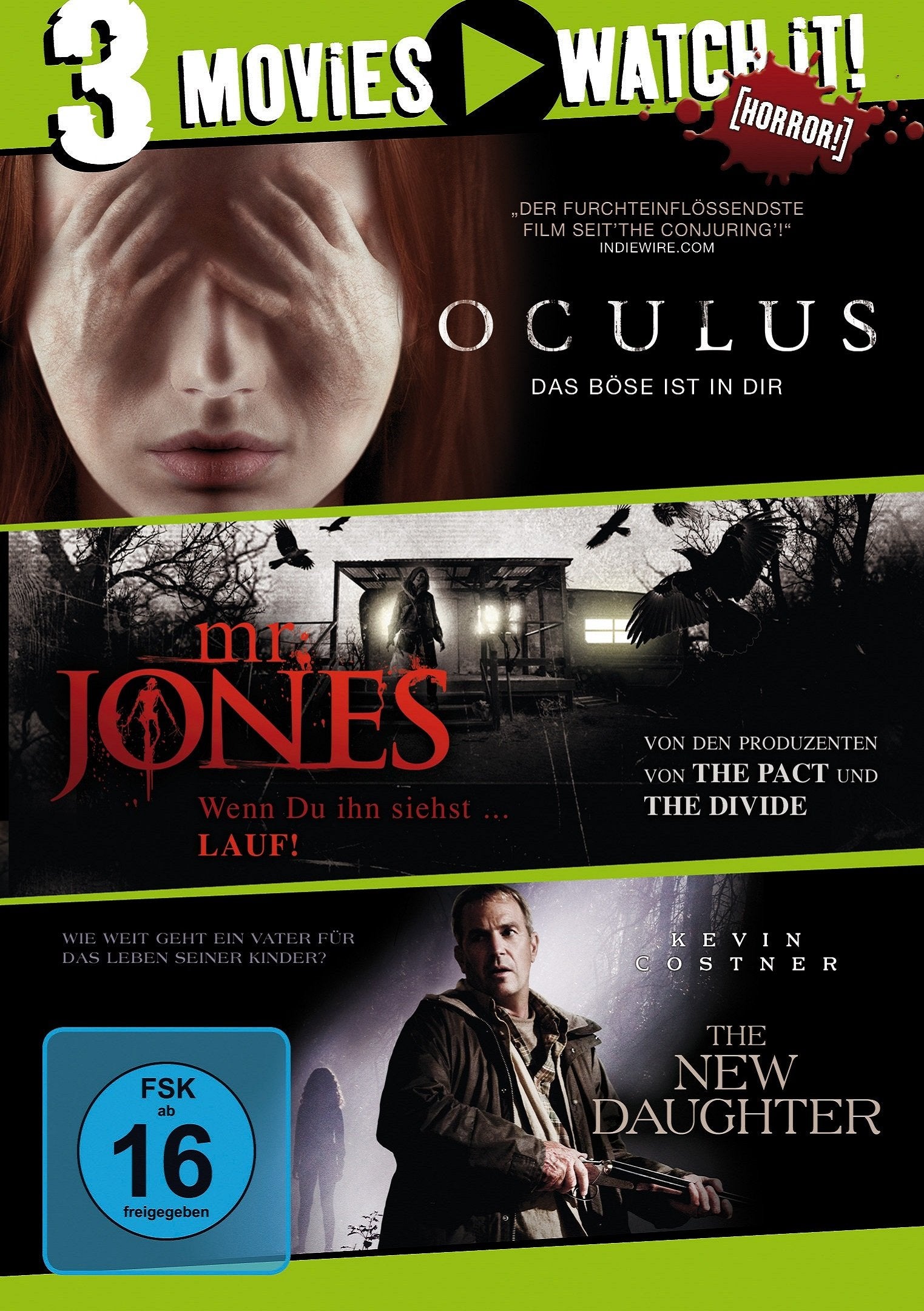 Oculus & Mr. Jones & The New Daughter Movies
